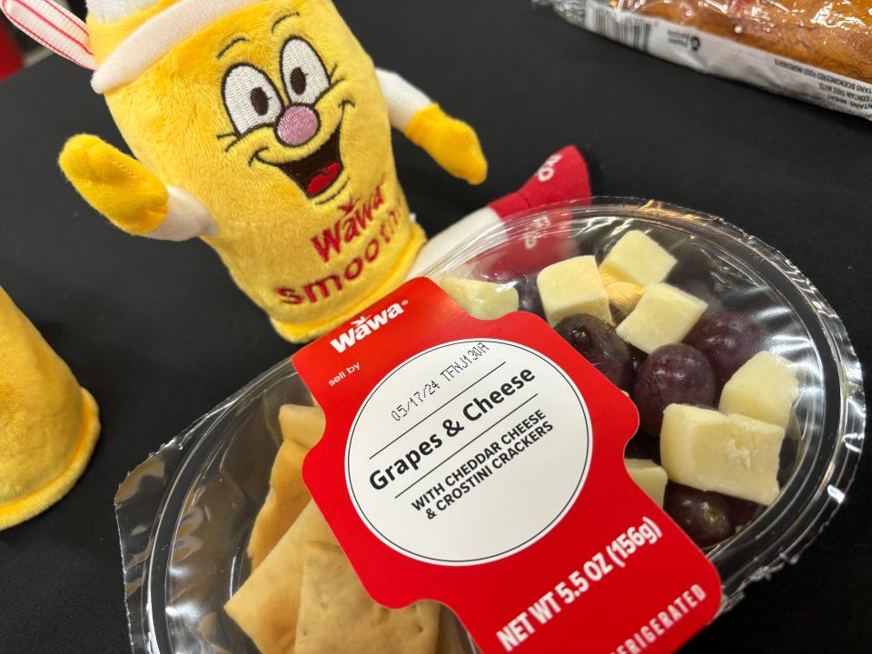 Snacks and stuffies at a recent Wawa community event in Wilmington, N.C. The brand plans to open 10-15 stores in the area.