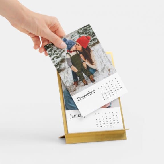 Artifact Uprising Photo Desk Calendar