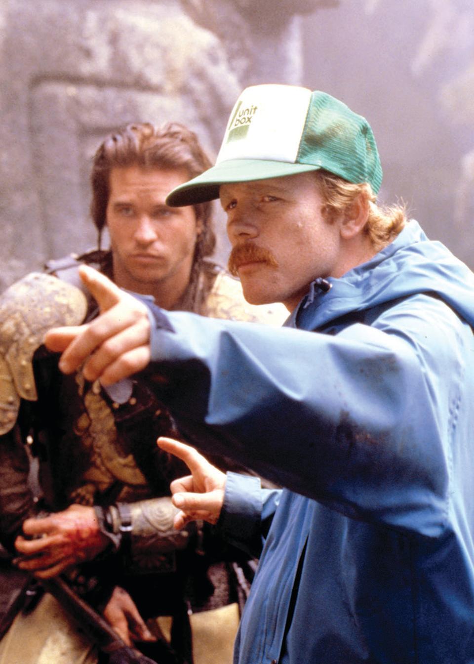 Howard in 1988 directed Val Kilmer (left) in Willow, which is being made into a series for Disney+. - Credit: Courtesy MGM/Everett Collection