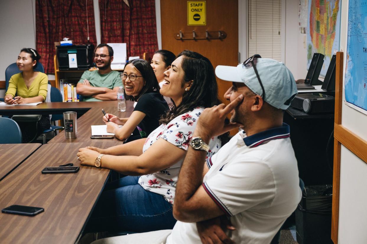 The VITAL program at the Monroe County Public Library offers one-on-one tutoring and English language groups where adult learners can enjoy conversation while practicing their language skills.