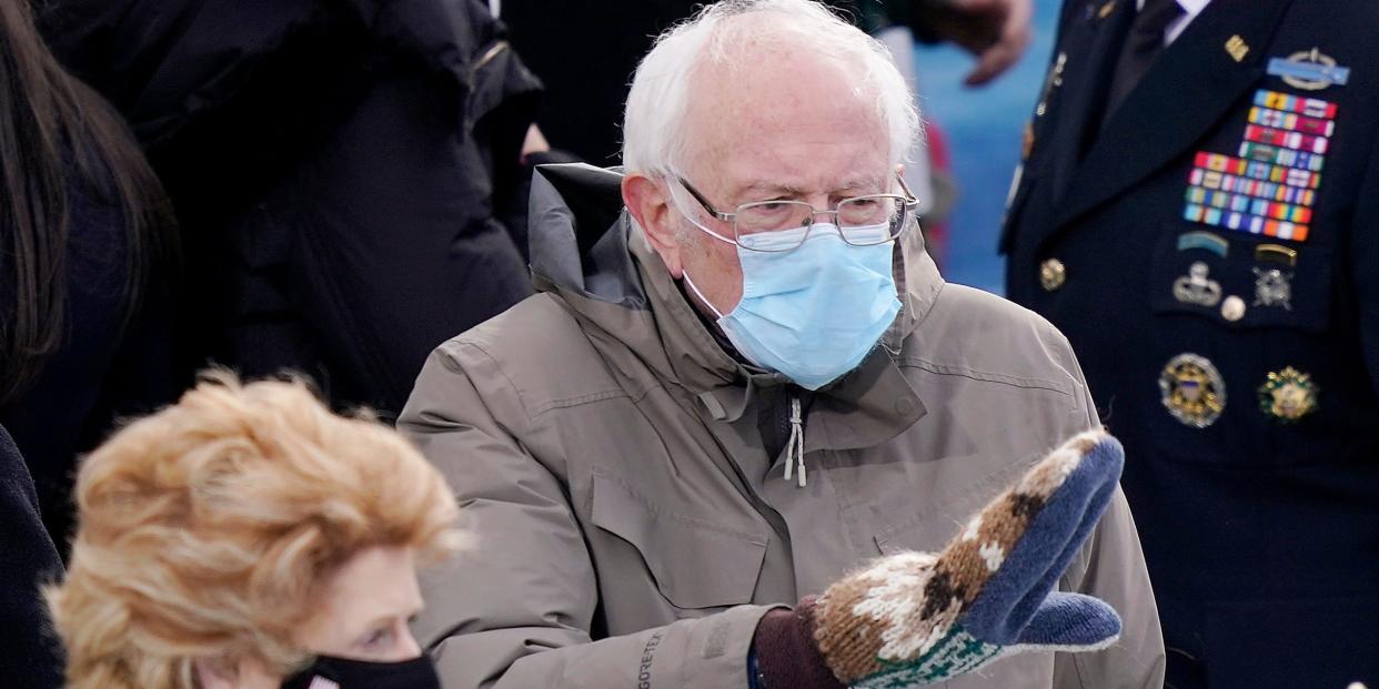 Bernie Sanders mittens