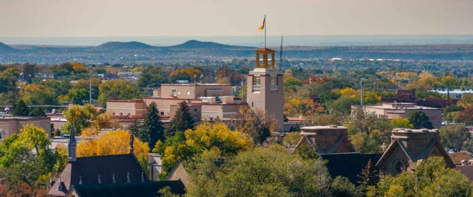 Views of Santa Fe New Mexico