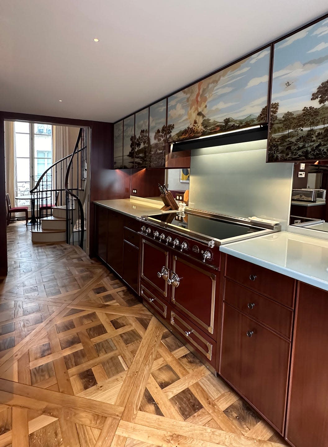 a kitchenette in a paris apartment