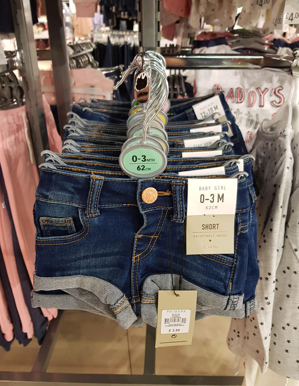 Do you find these shorts offensive? [Photo: SWNS]