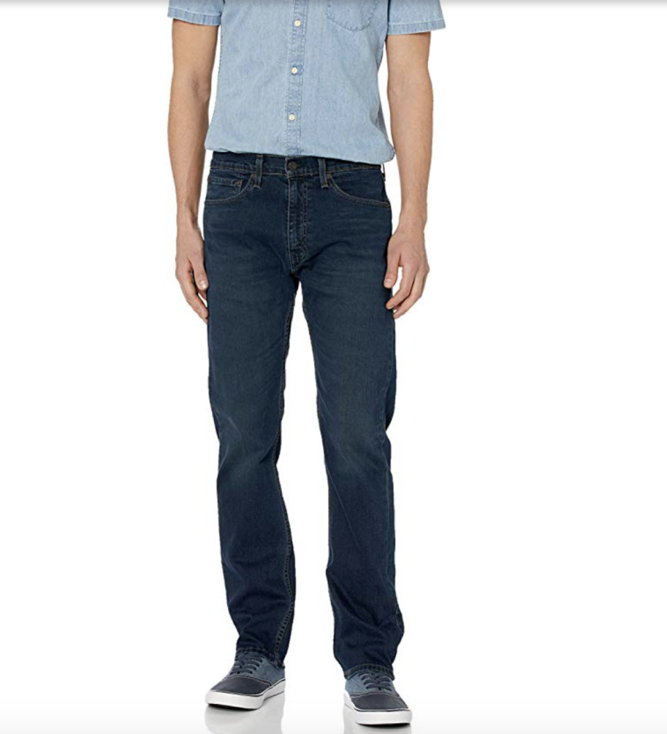Levi’s Men’s 505 Regular Fit Jeans. (Photo: Amazon)