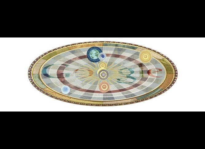 Google celebrated astronomer <a href="http://www.huffingtonpost.com/2013/02/19/nicolaus-copernicus-google-doodle_n_2717419.html" target="_hplink">Copernicus's 540th birthday</a> on February 19th, 2013.