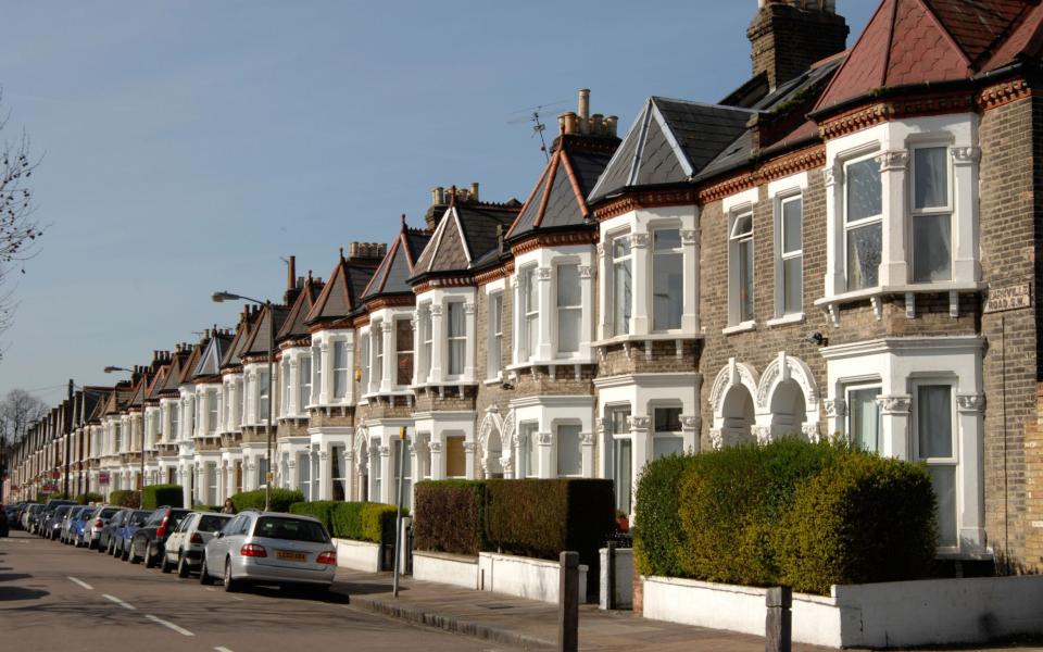 houses on street