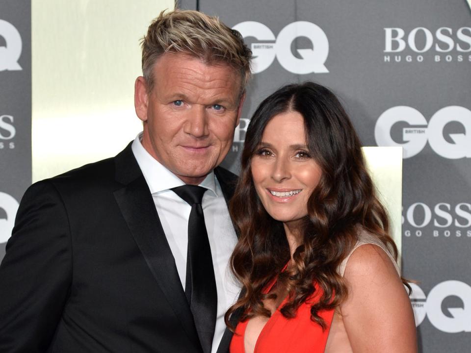 Tana Ramsay and Gordon Ramsay attend the GQ Men Of The Year Awards 2019 at Tate Modern on 3 September  2019 in London, England (Jeff Spicer/Getty Images) (Getty Images)