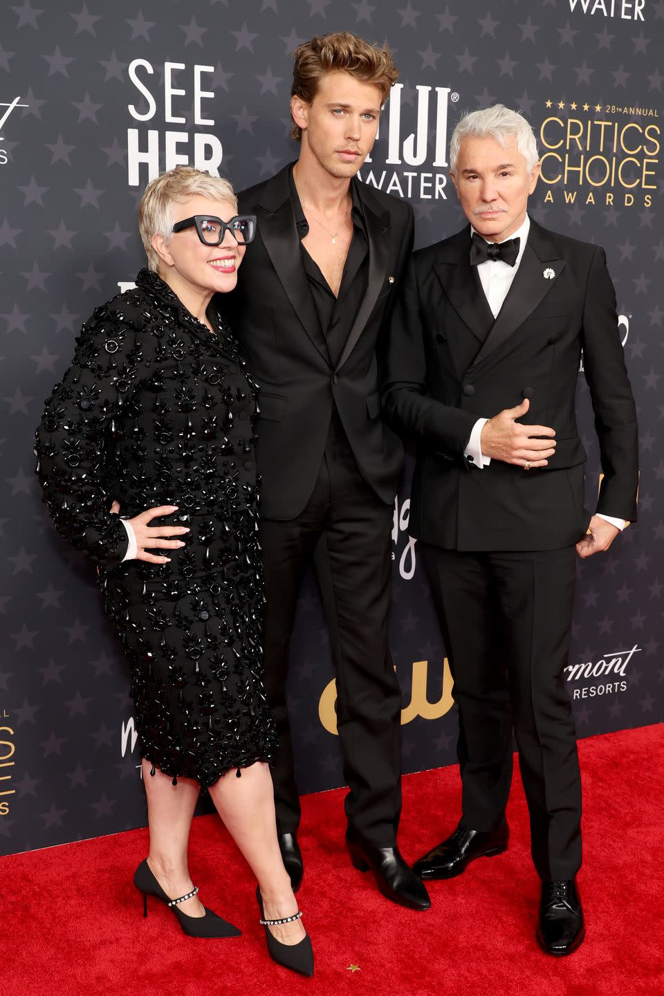 Catherine Martin, Austin Butler, and Baz Luhrmann