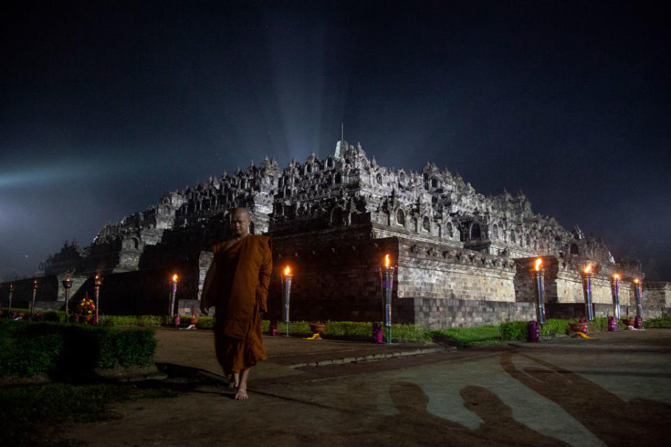 Vesak Day Commemoration In Indonesia