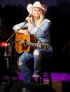 <p>Miranda Lambert performs songs from her new release <em>Marfa Tapes </em>during a taping of Austin City Limits in Austin, Texas on Wednesday. </p>