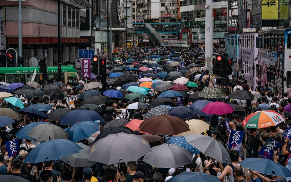 Anti-government protests have been reignited in Hong Kong  - Anthony Kwan/Getty Images