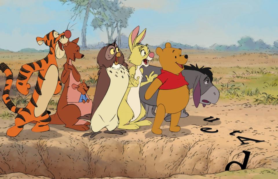 Though Disney still owns the rights to animated versions of “Winnie the Pooh,” the origianl story in AA Milne’s book on the honey-loving teddy bear entered the public domain on Jan. 1, 2022, meaning the characters are free to use legally.