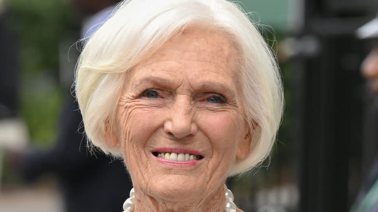 Mary Berry smiling