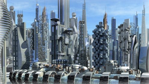   <span class="attribution"><a class="link " href="https://www.shutterstock.com/image-illustration/science-fiction-city-glass-metallic-structures-211565350?src=B9ocnyL-dcerxBKf8pWEOw-1-5" rel="nofollow noopener" target="_blank" data-ylk="slk:3000ad/Shutterstock.com;elm:context_link;itc:0;sec:content-canvas">3000ad/Shutterstock.com</a></span>