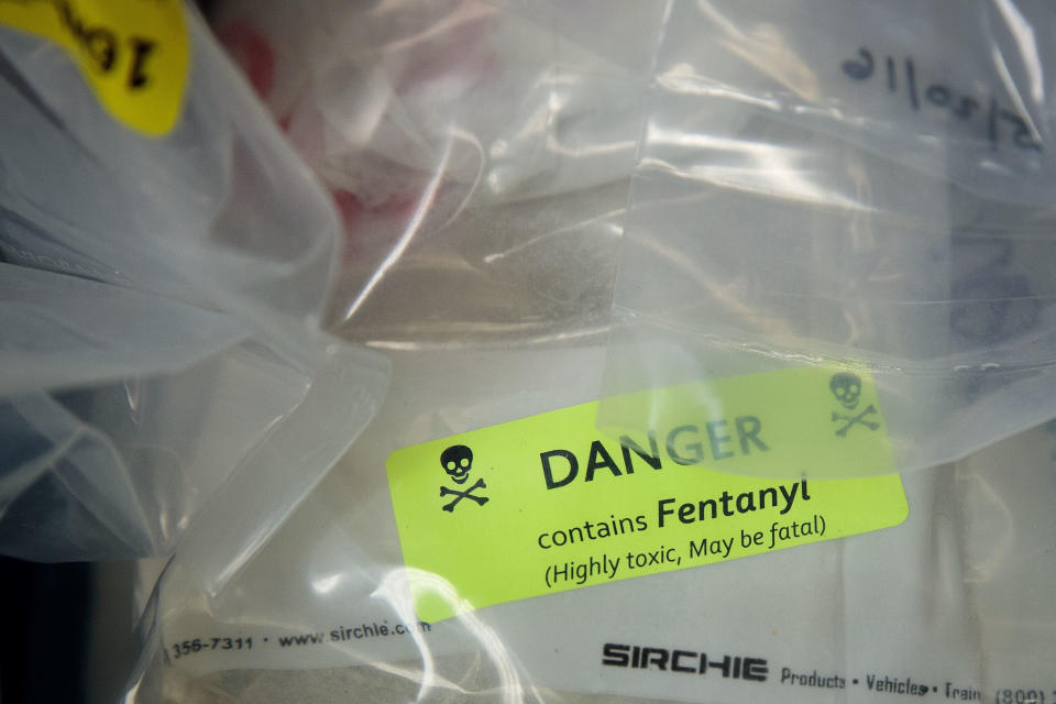 Fentanyl is 50 times more powerful&nbsp;than heroin. (Photo: Drew Angerer via Getty Images)