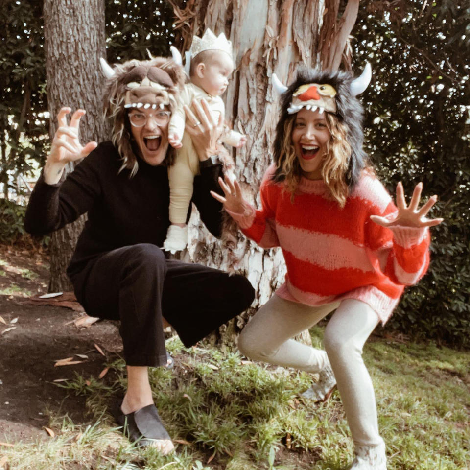 <p>There's nothing scary about these monsters! <a href="https://people.com/tag/ashley-tisdale/" rel="nofollow noopener" target="_blank" data-ylk="slk:Ashley Tisdale" class="link ">Ashley Tisdale</a> and her fam dressed as <a href="https://www.instagram.com/p/CVtQKwQhekD/?utm_source=ig_embed&ig_rid=ac259437-de97-4a90-9571-fddd86b27ced" rel="nofollow noopener" target="_blank" data-ylk="slk:the cutest, little furry creatures" class="link ">the cutest, little furry creatures</a> from <em>Where the Wild Things Are</em> on Halloween in 2021. </p>
