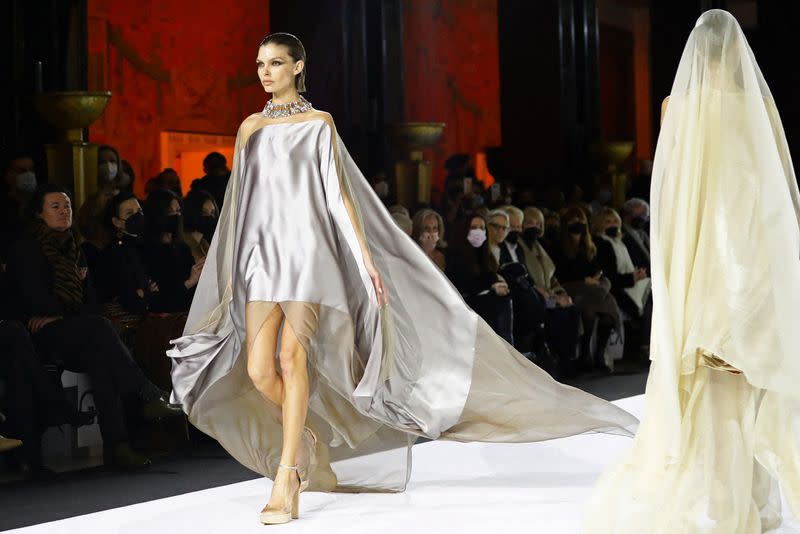 Stephane Rolland Haute Couture Spring/Summer 2022 collection show in Paris