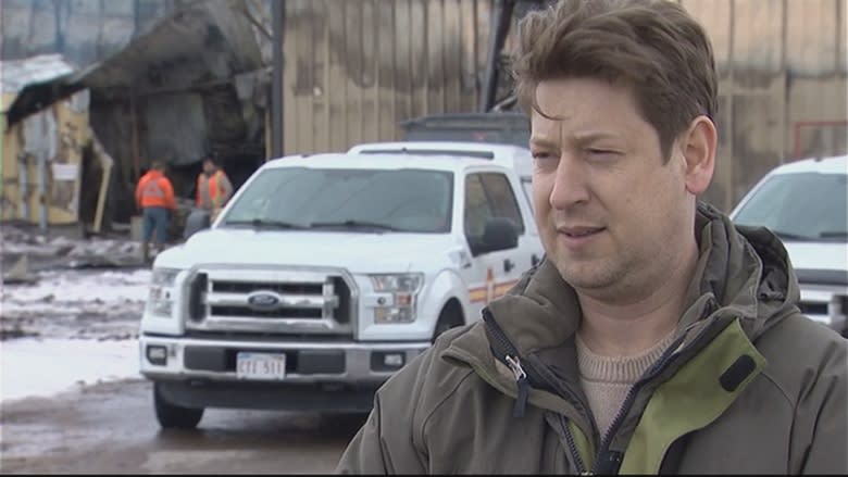 Peat moss plant will be rebuilt after fire in Baie-Sainte-Anne