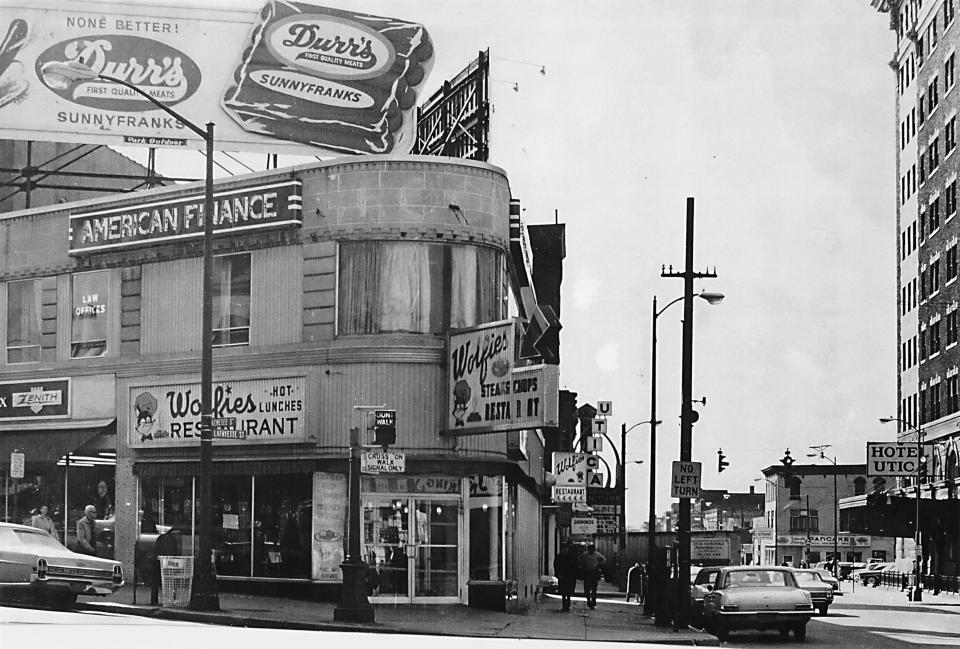 For many years, one of the most popular eating places in downtown Utica was Wolfies Restaurant on the southwest corner of Genesee and Lafayette streets.