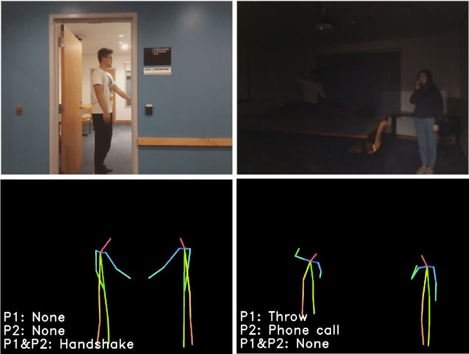 La nueva IA desarrollada por el MIT puede detectar personas a través de paredes o en plena oscuridad, e interpretar sus acciones | imagen MIT
