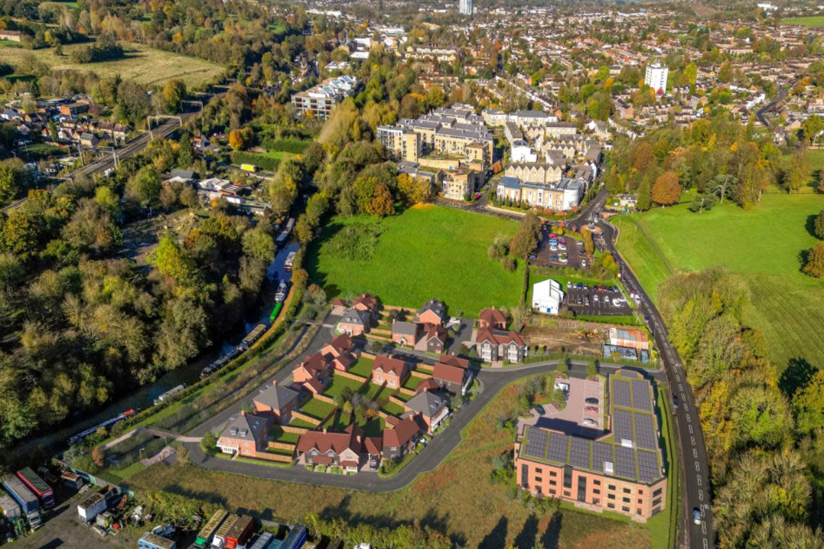 CGI of how the development would look, submitted alongside the plan. <i>(Image: Progress Design/Clovercourt (Sarratt) Ltd/Dacorum Council planning portal.)</i>