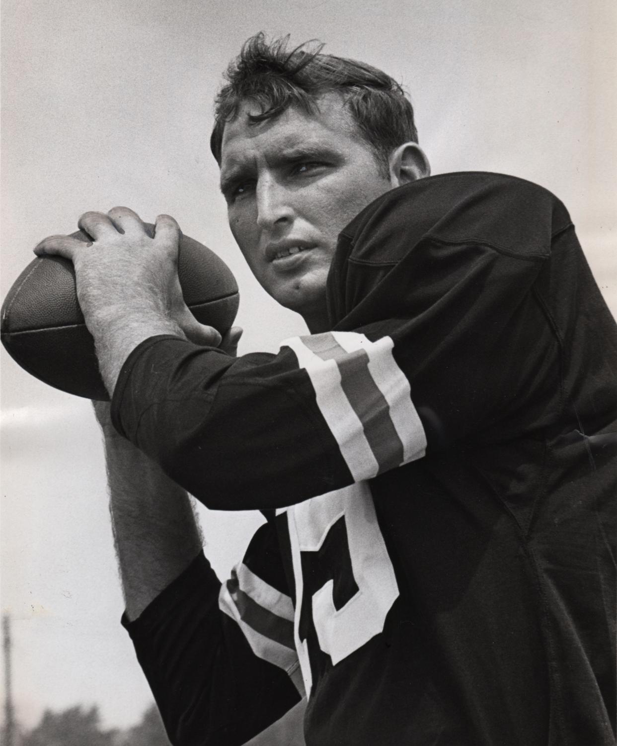 AUGUST 3, 1968: John Stofa is Bengals starter at quarterback.