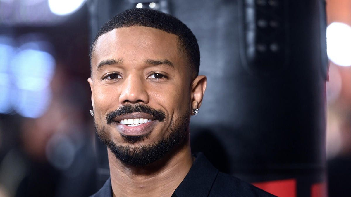 Michael B. Jordan Serves Up Preppy Style in Shiny Boots for Creed III –  Footwear News