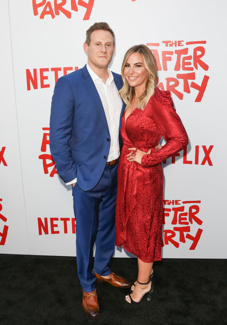 Engelson and wife, Tracey Kurland. (Photo by Paul Archuleta/FilmMagic)