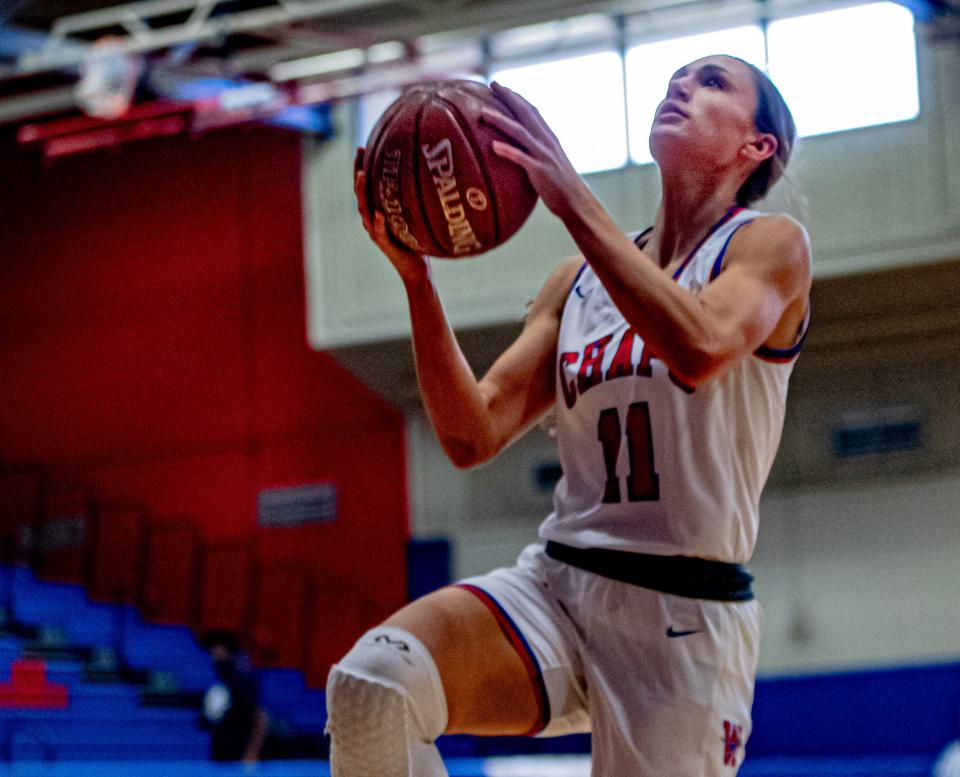 Texas guard Shay Holle was the 2020 All-Central Texas basketball player of the year at Westlake. She is one of the main cogs in the Longhorns' 24-3 start. Holle scored 16 points and handed out six assists in Saturday's 81-60 win over Iowa State.