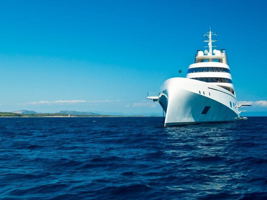 Russian Billionaire Andrei Menichenko super yacht
