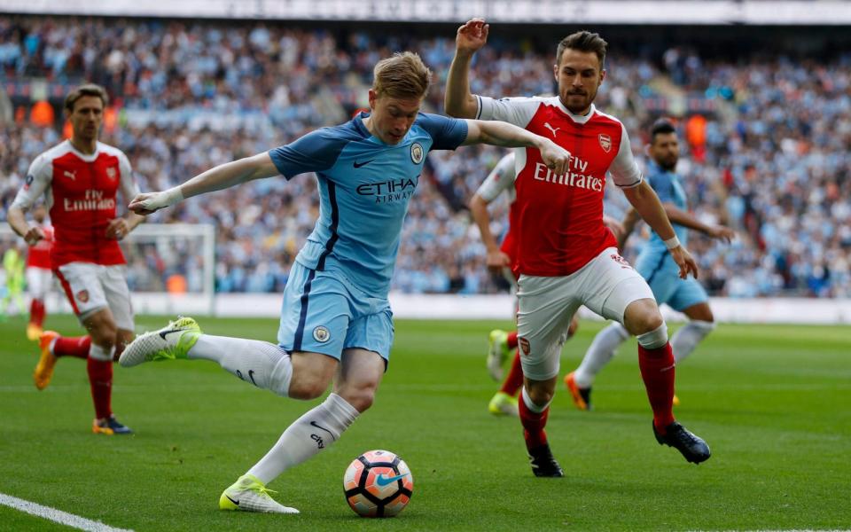 Arsenal and Manchester City played at Wembley in last season's FA Cup semi-final - REUTERS