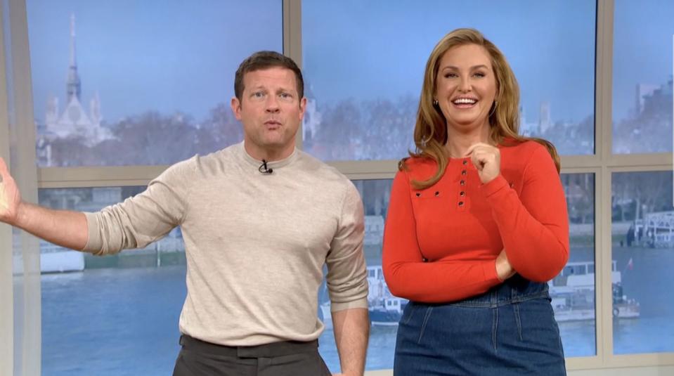 josie gibson and dermot o'leary, this morning