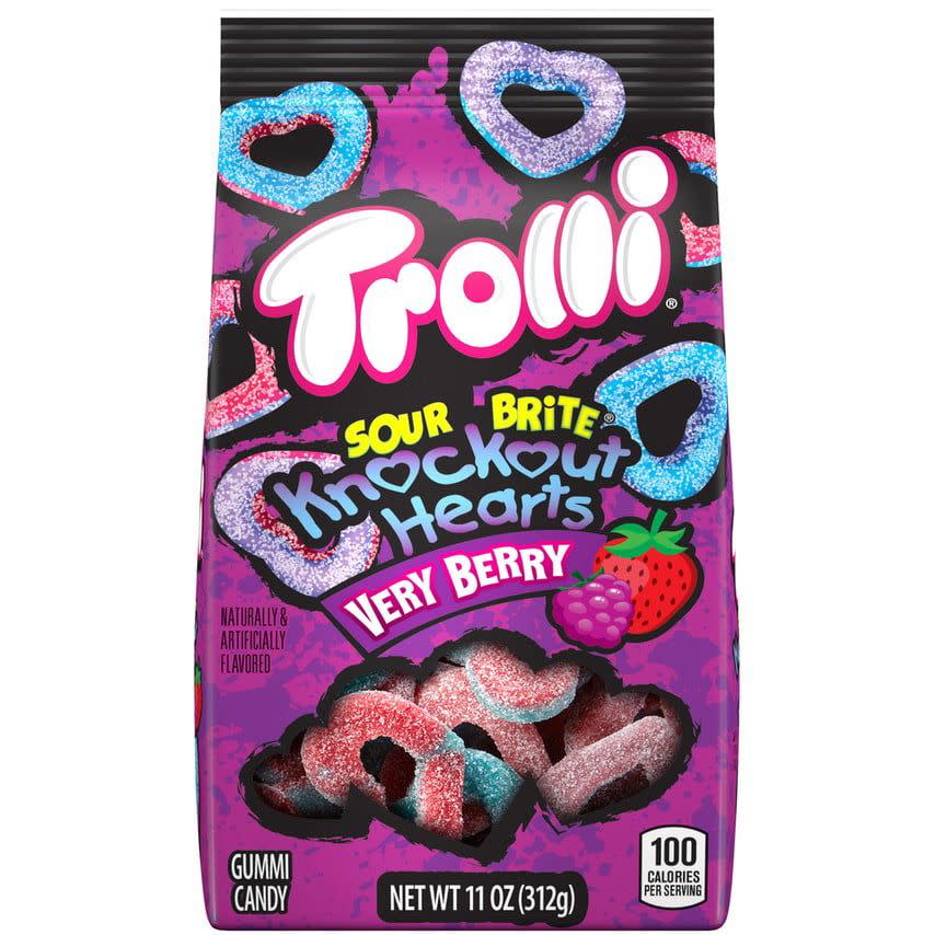 18) Sour Brite Very Berry Knockout Hearts