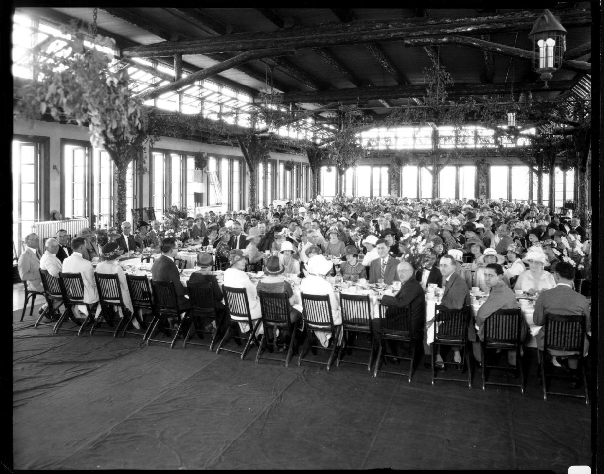 On May 31, 1924, a banquet was held in the former rooftop garden of the Stephen F. Austin Hotel. This year, the venerable hotel, now part of the Royal Sonesta chain, celebrates its 100th anniversary.