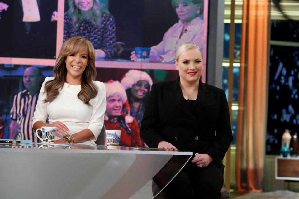 Sunny Hostin and Meghan McCain host 