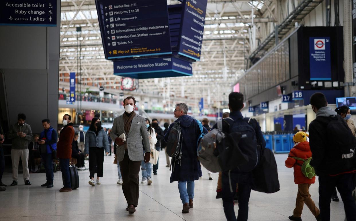 Waterloo Station, London - Henry Nicholls/Reuters