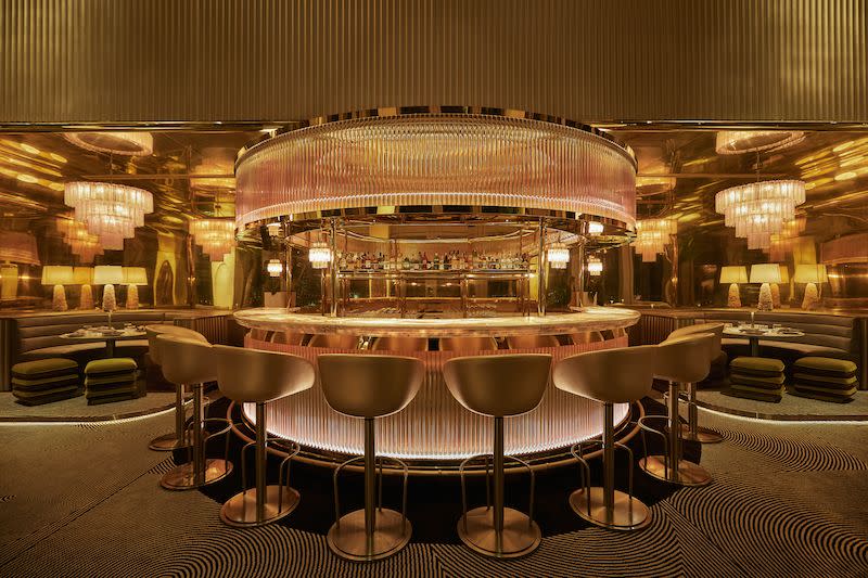 封面圖片 高空餐廳Ojo華麗復古風格超吸睛。