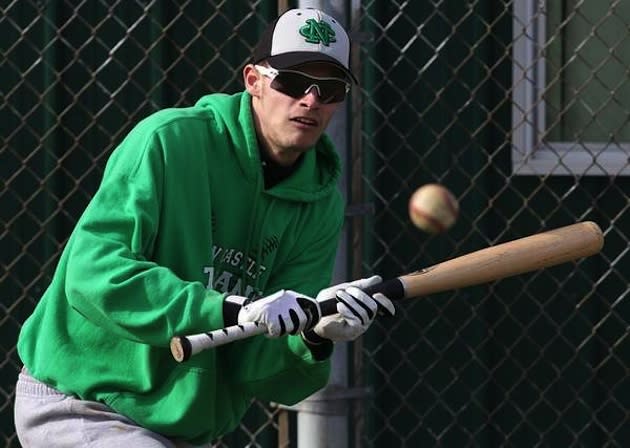 New Castle star Trey Ball swings a wood bat of his own volition and is considered a likely first round MLB pick — NCTrojans.net