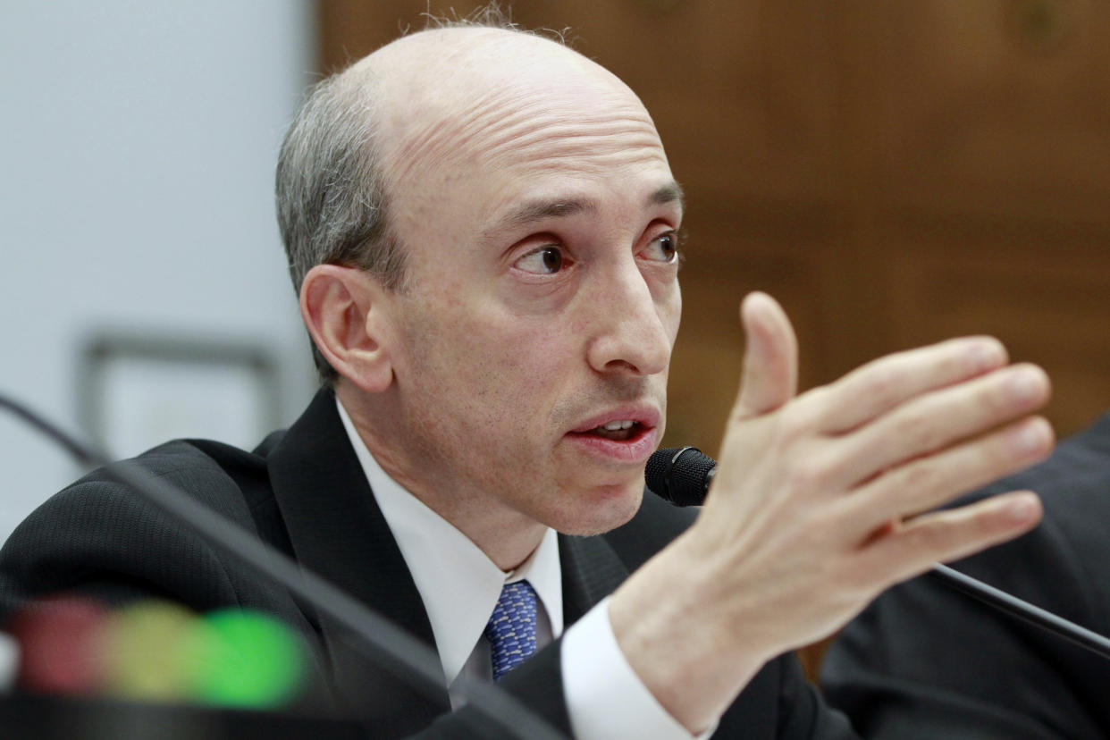 New US Securities and Exchange Commission chair Gary Gensler. Photo: Jacquelyn Martin/AP