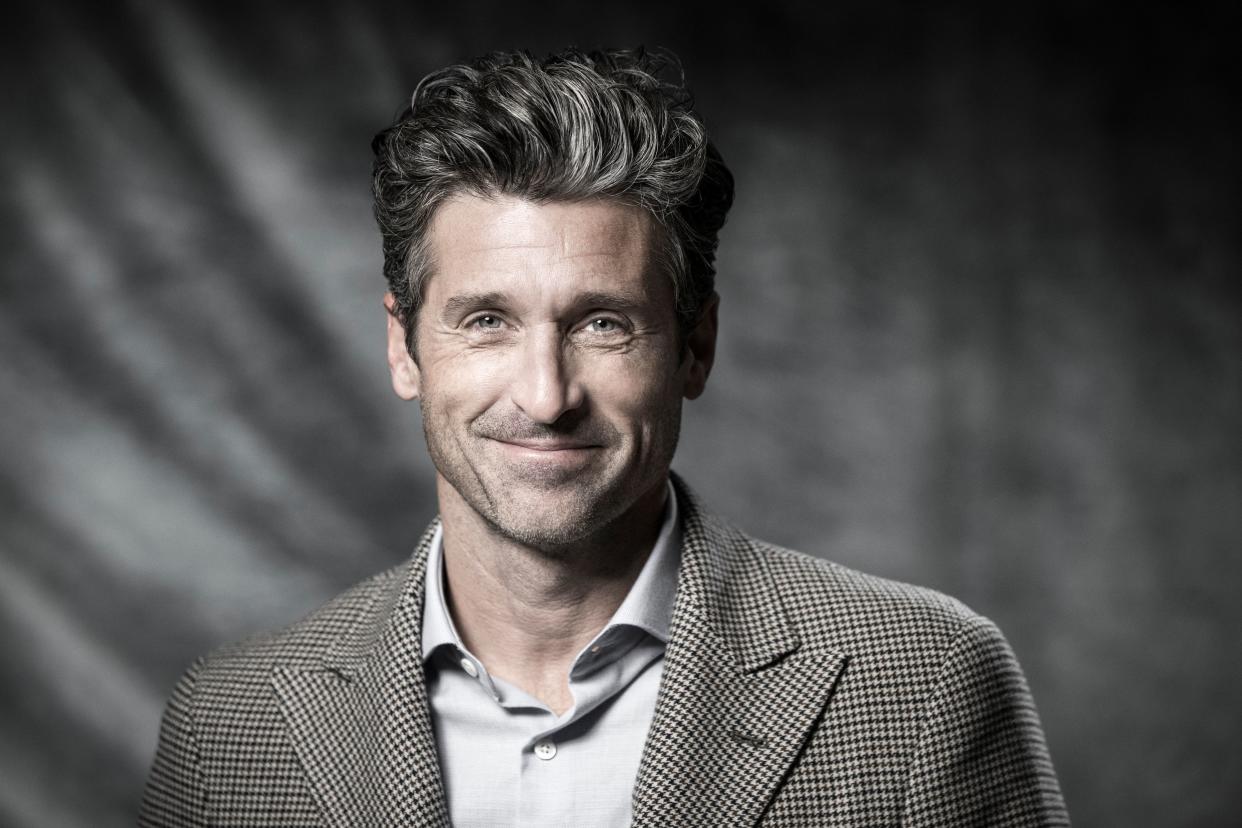 US actor Patrick Dempsey poses during a photo session in Paris, on November 12, 2018. (Photo by JOEL SAGET / AFP)        (Photo credit should read JOEL SAGET/AFP via Getty Images)