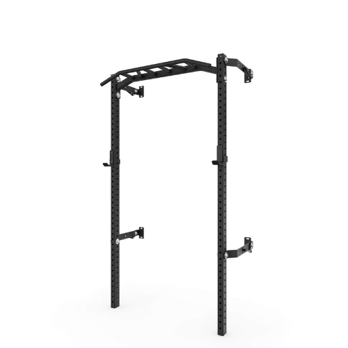 PRX Profile One Folding Squat Rack against white background