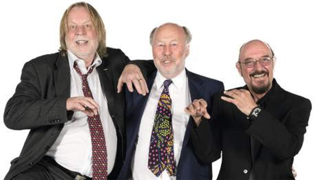  Rick Wakeman, Chris Wright, Ian Anderson. 