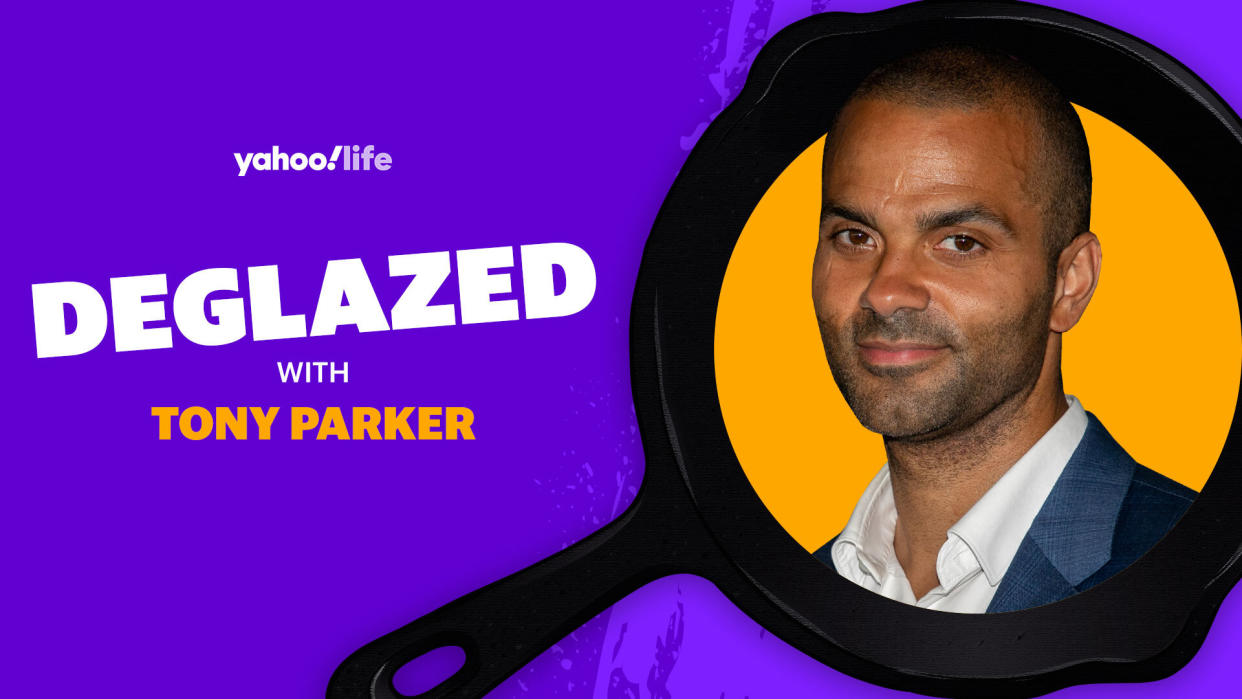 Tony Parker says growing up in France, he'd go to street markets with his mom and sell cheese. 