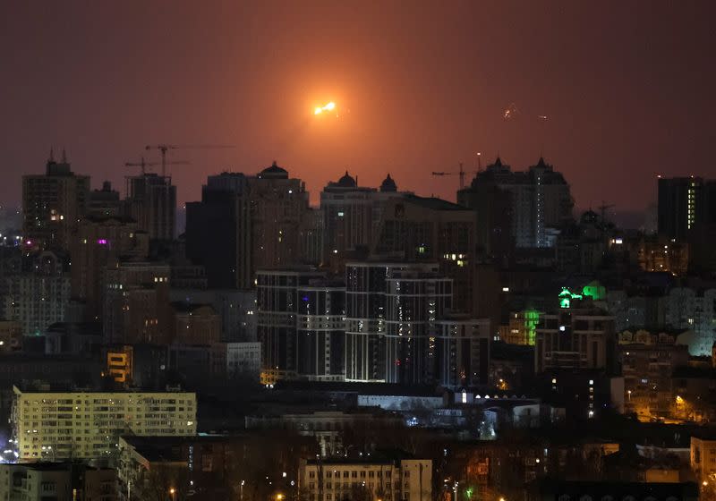 Aftermath of a Russian missile attack in Kyiv