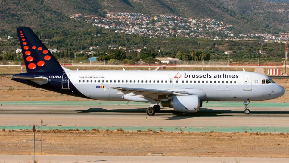 Avión de Brussels Airlines