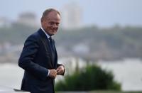 FILE PHOTO: Tusk at G7 summit in Biarritz in August 2019