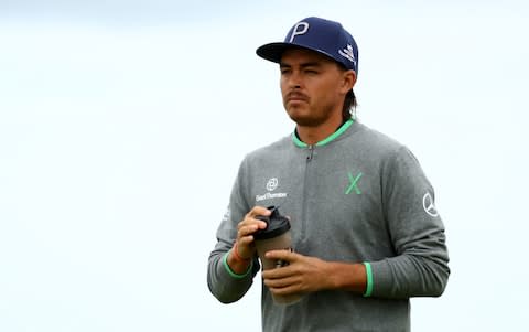 Rickie Fowler of the United States looks on during the first round of the 148th Open Championship held on the Dunluce Links at Royal Portrush Golf Club - Credit: GETTY IMAGES