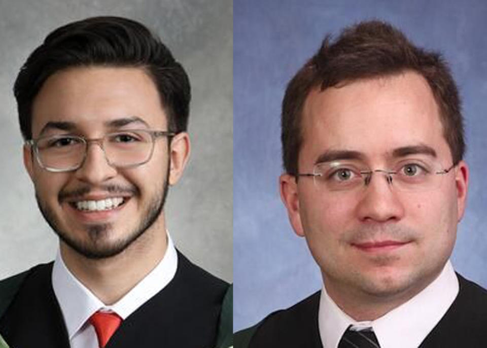 Headshots of Eleven Engineering's Arancha Bebany  (left) and Mike Bujold.