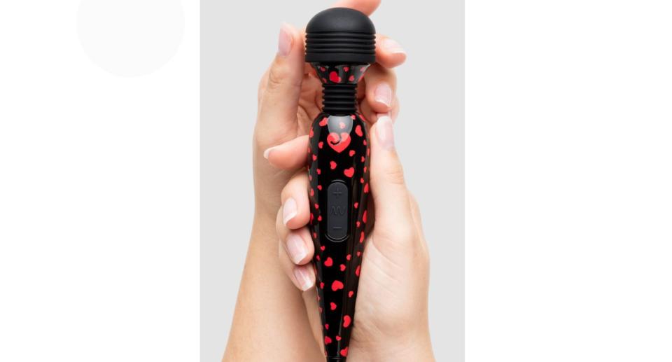 Lovehoney Deluxe Rechargeable Mini Massage Wand Vibrator.